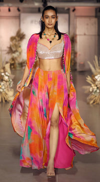 The Sundowner Glow Cape Set