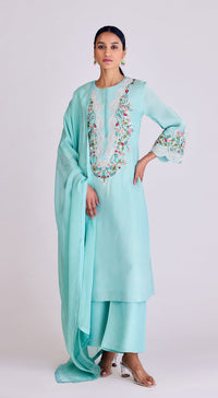 Aqua Tissue Suit Set