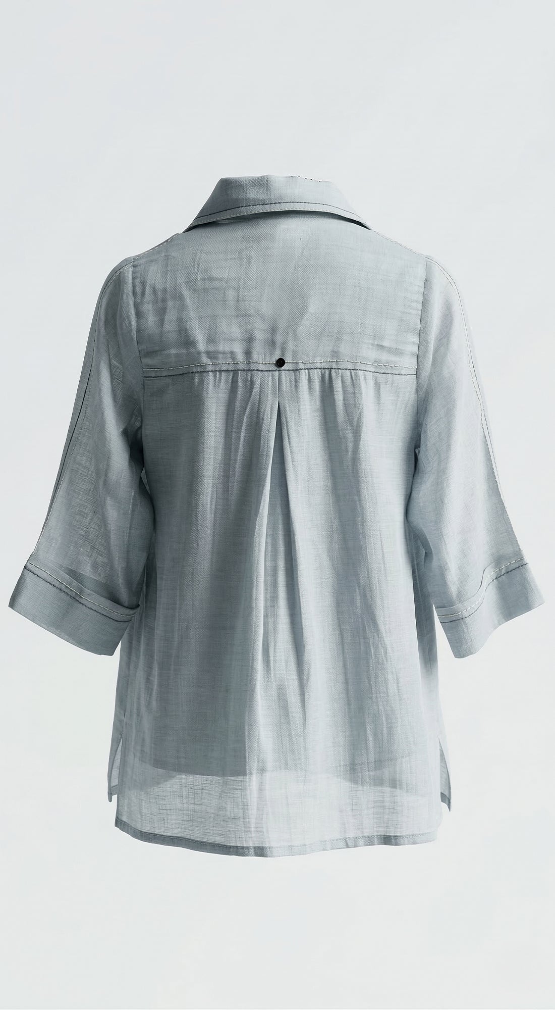 Aqua Drift Asymmetrical Shirt