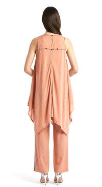Pink Cotton Silk Co-ord Set