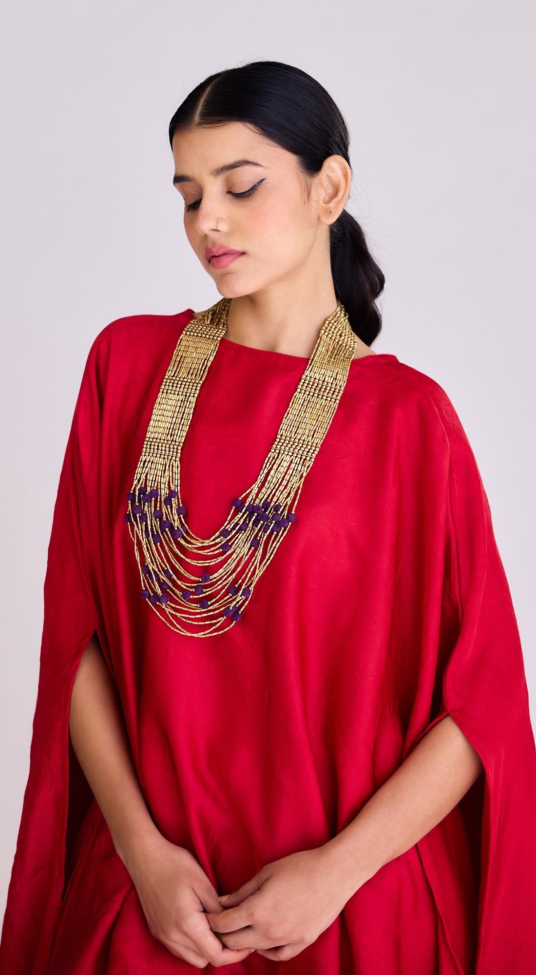 Red Asymmetric Co-Ord Set