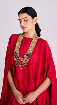 Red Asymmetric Co-Ord Set