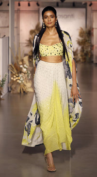 The Citrus Noir Cape Set