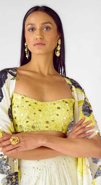 The Citrus Noir Cape Set