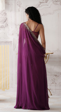 THE STARDUST & PLUM CAPE SET