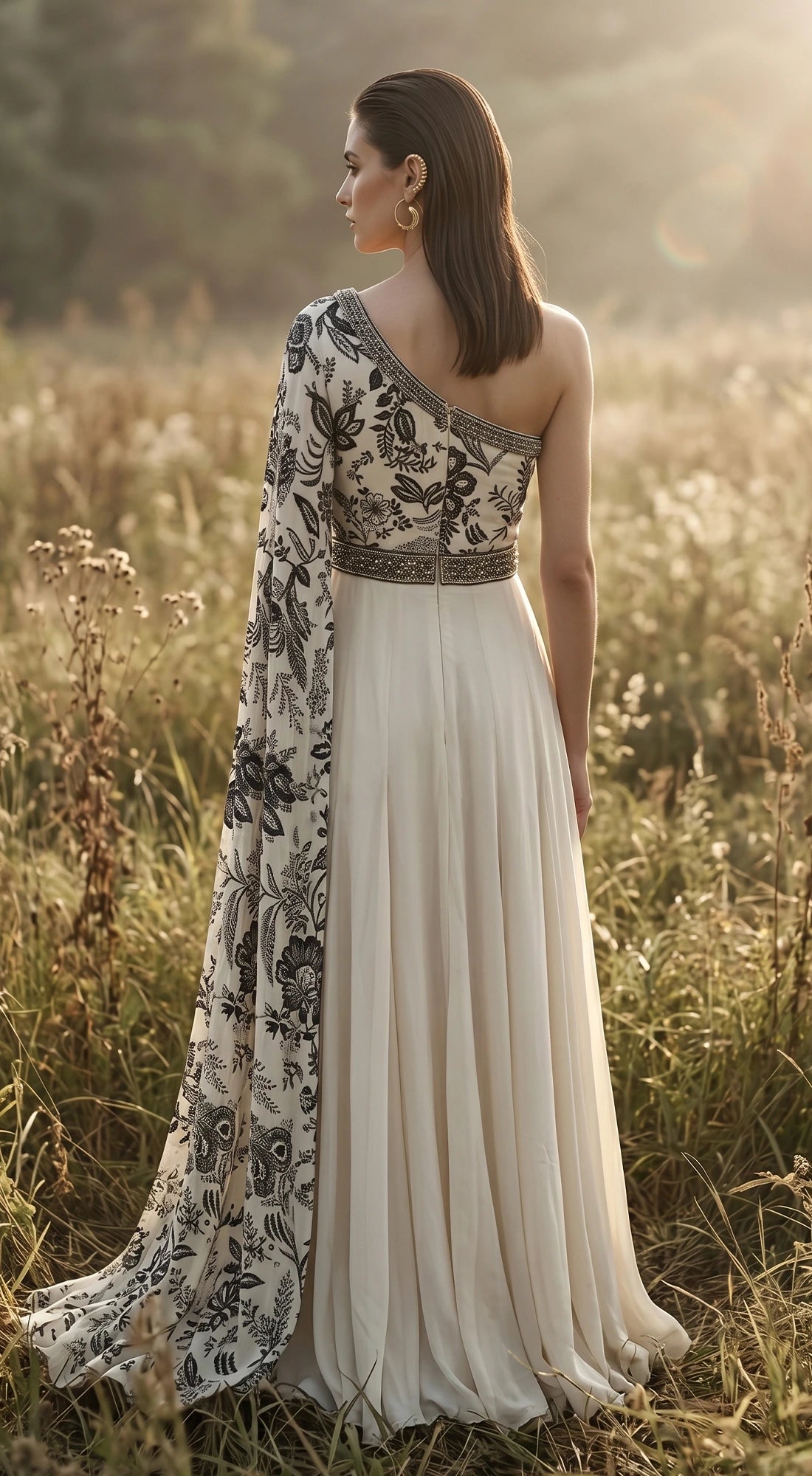 MOONLIT FLEUR EMBROIDERED JUMPSUIT