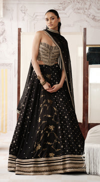 THE MIDNIGHT ALCHEMY LEHENGA