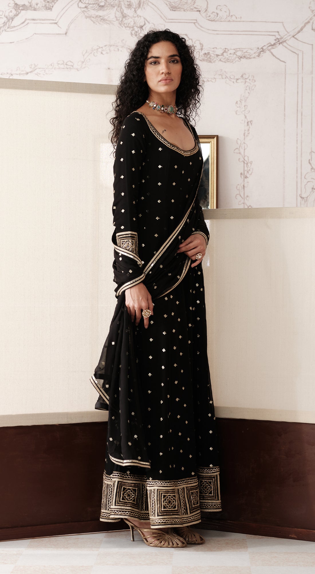 THE MIDNIGHT PALACE ANARKALI SET