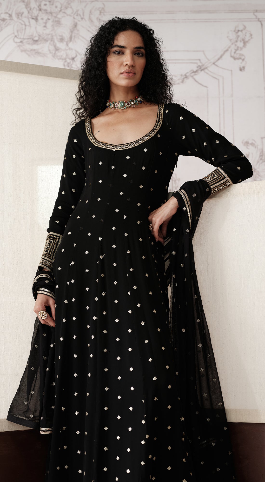 THE MIDNIGHT PALACE ANARKALI SET