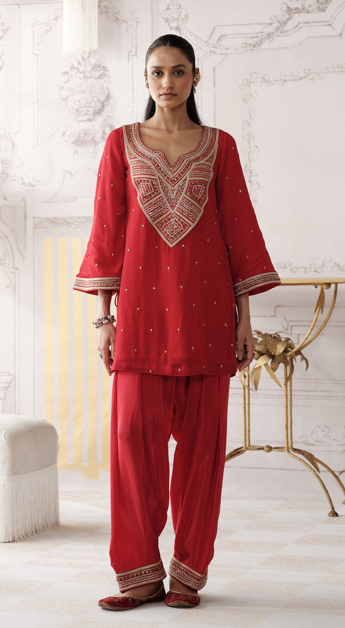 THE SCARLET SYMPHONY SUIT SET