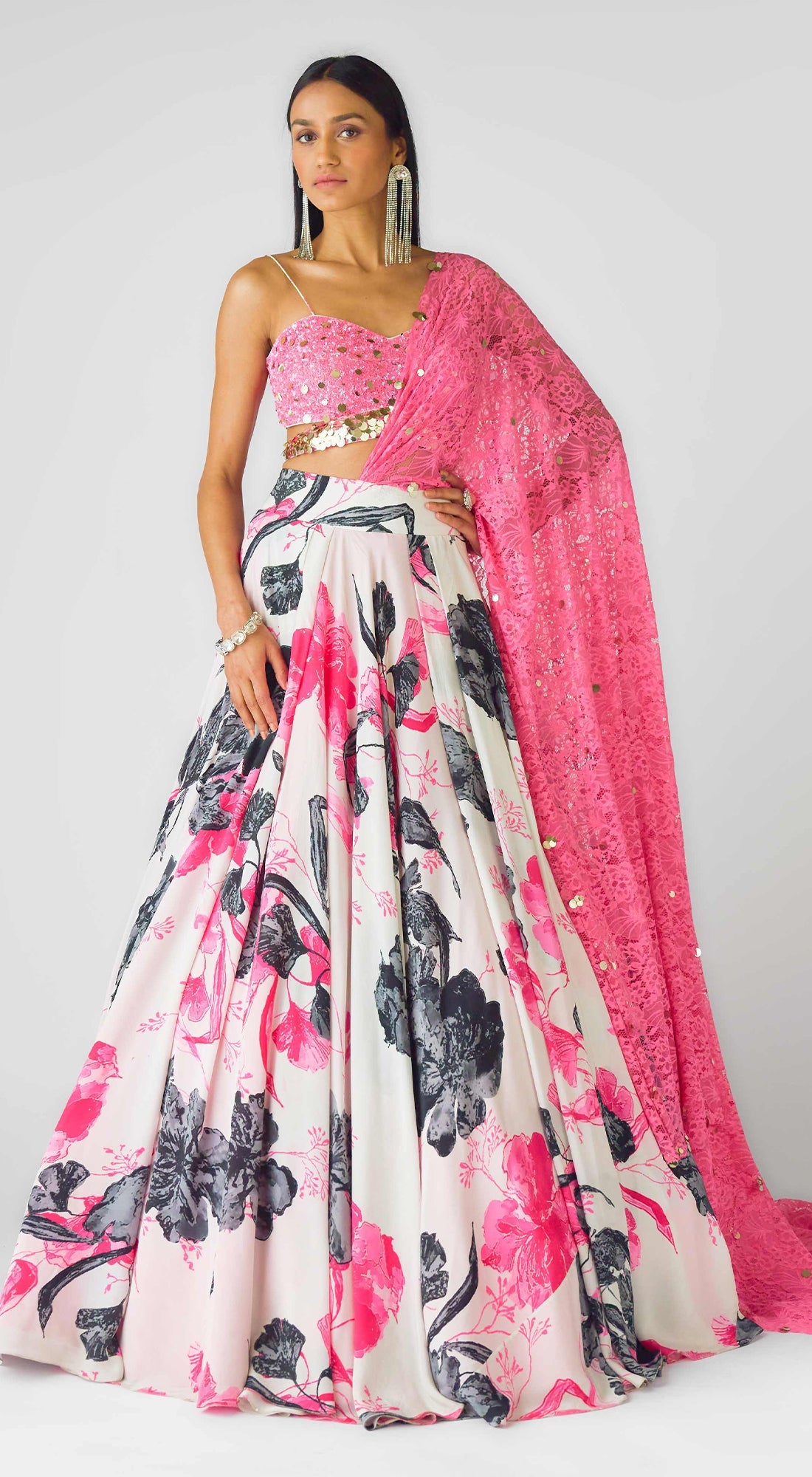 The Wildflower Euphoria Lehenga