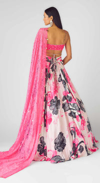 The Wildflower Euphoria Lehenga