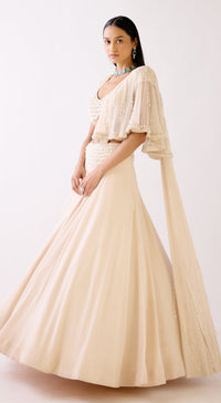 The Stardust Pearl Lehenga