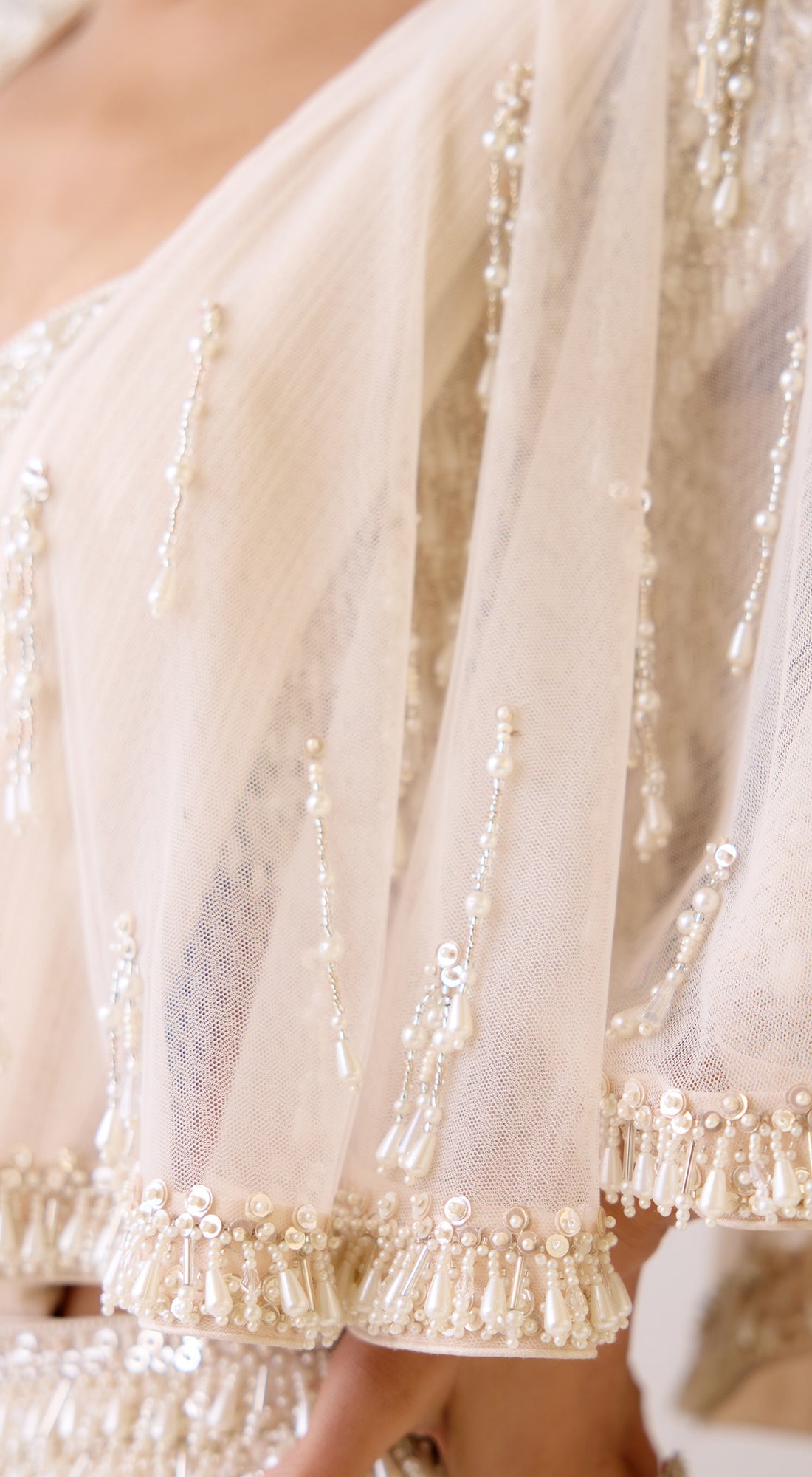 The Stardust Pearl Lehenga