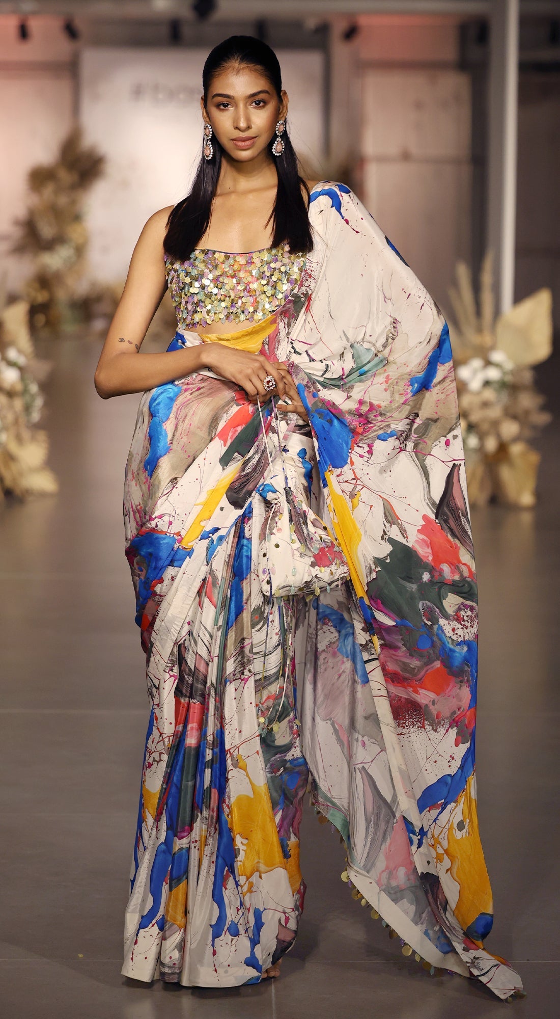 The Artsy Odyssey Saree