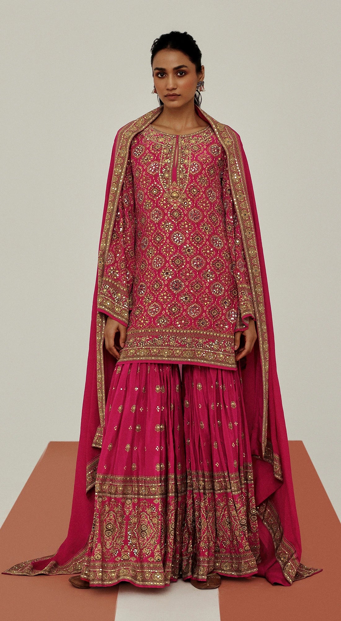 THE ARCHIVAL RUBY SHARARA SET
