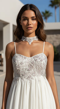 Celestia Embroidered Sharara Set