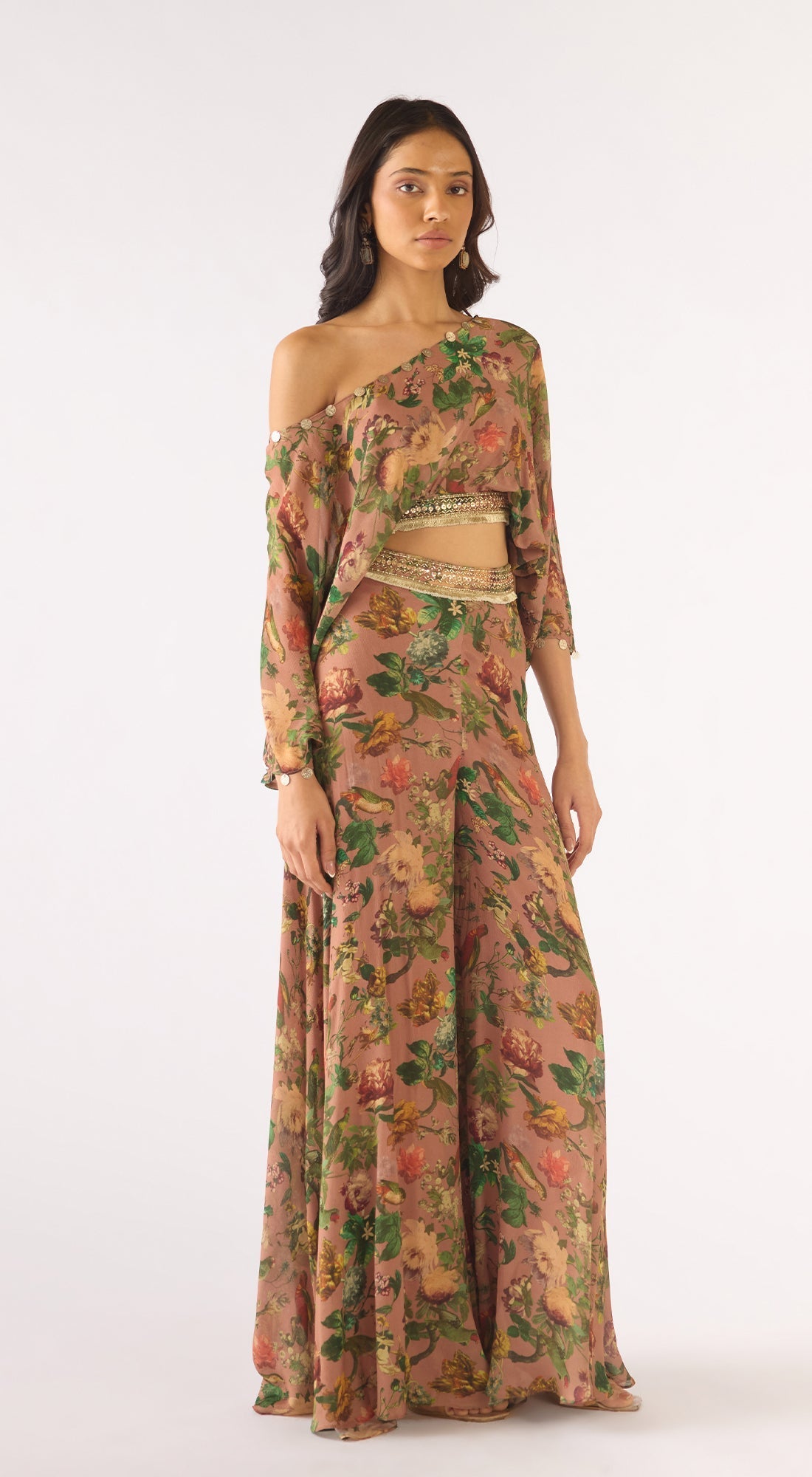 Rust Chinon Embroidered Fusion Set