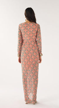 Pink Georgette Dress