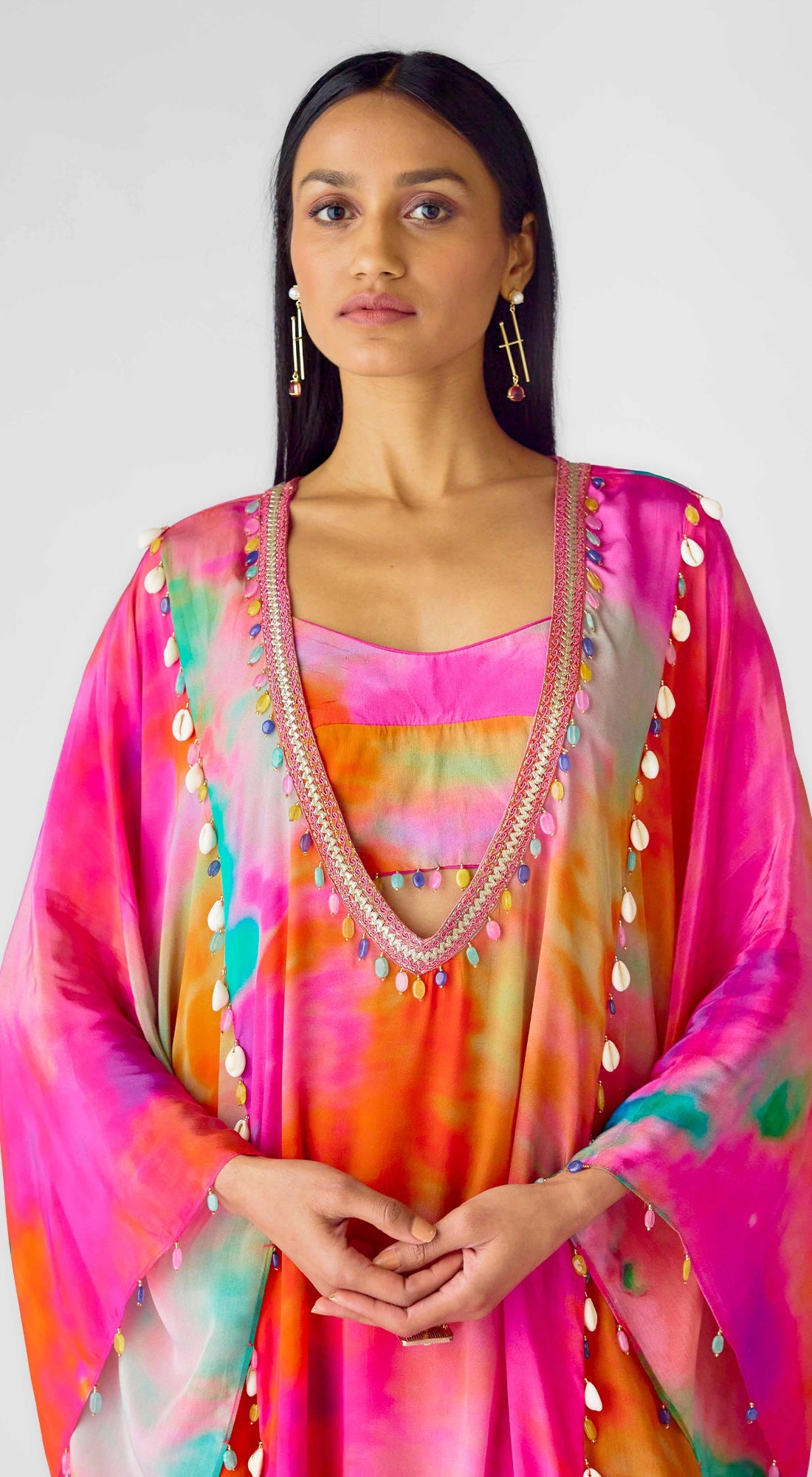 The Abstract Sunlit kaftan Set