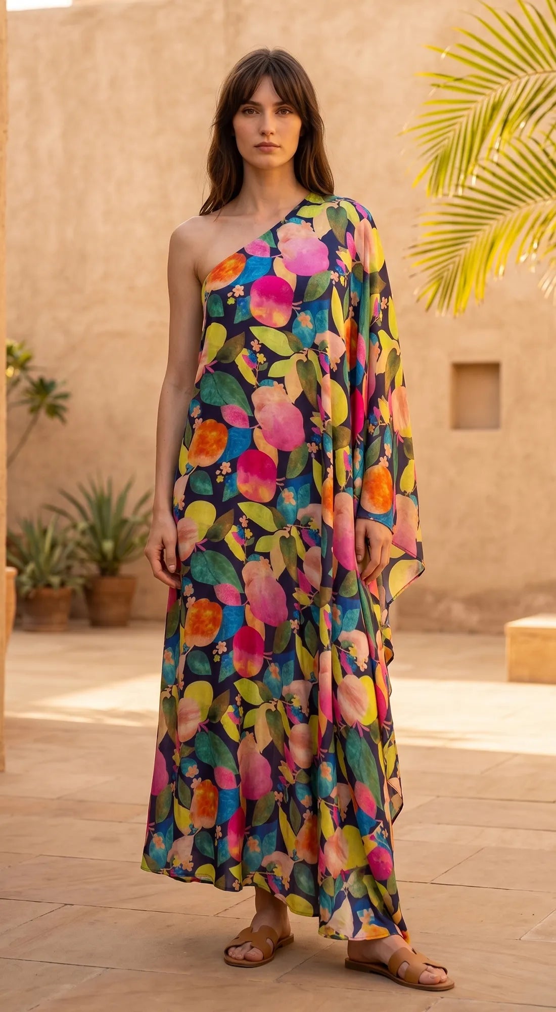 BLUE ABSTRACT DRESS 1