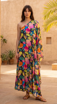 BLUE ABSTRACT DRESS 1