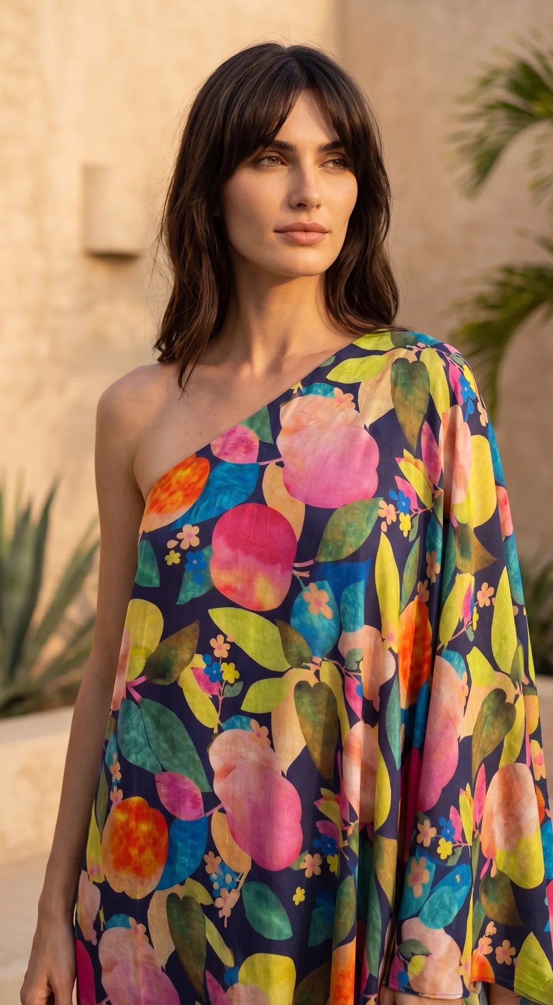 BLUE ABSTRACT DRESS 2