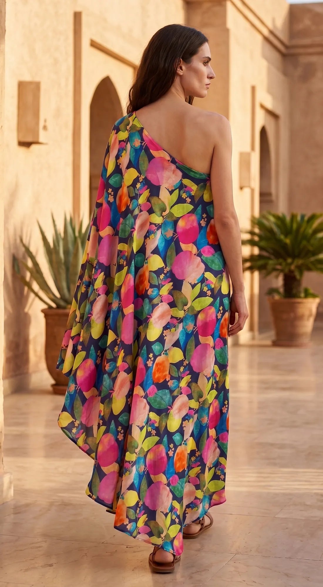BLUE ABSTRACT DRESS 3