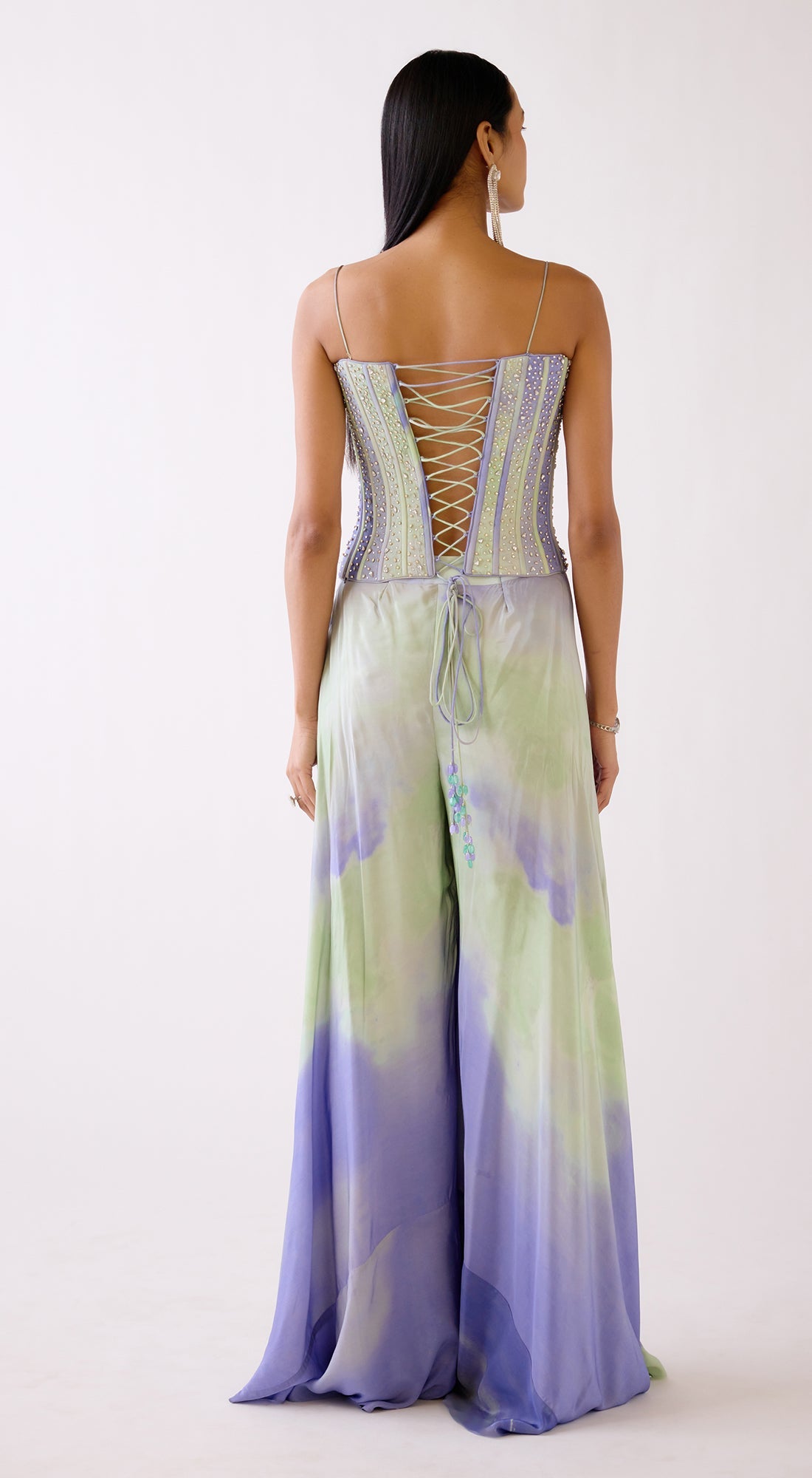 The Lilac Drift Corset Set