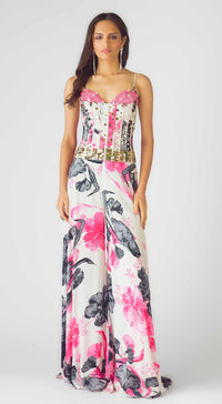 The Wildflower Euphoria Corset & Sharara Set