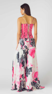 The Wildflower Euphoria Corset & Sharara Set