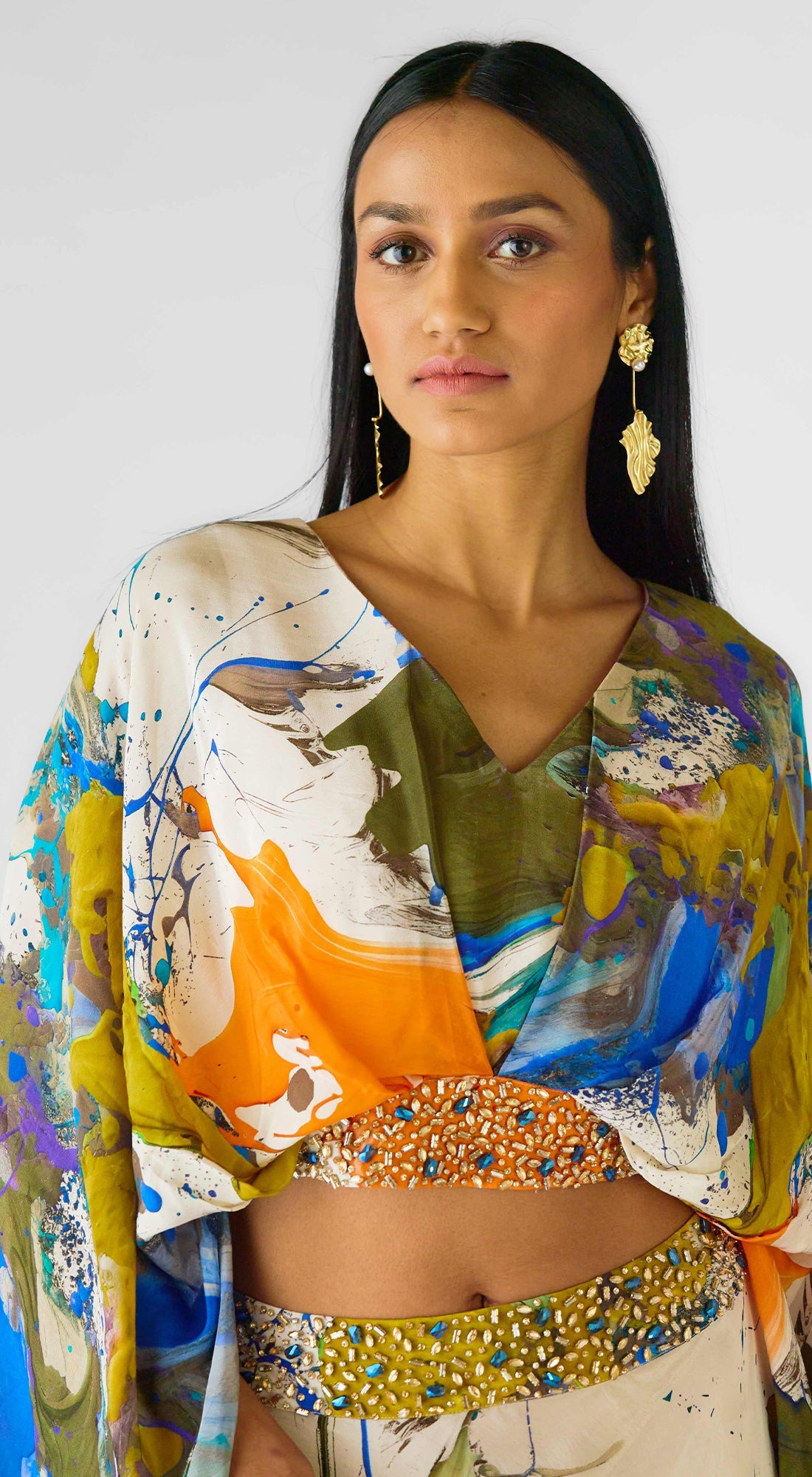 The Abstract Odyssey Skirt Set