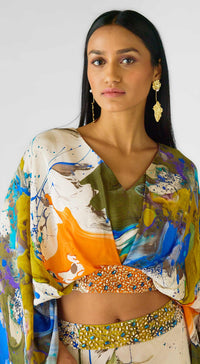 The Abstract Odyssey Skirt Set