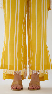 Yellow Tygra Myth Cotton Co-ord Set