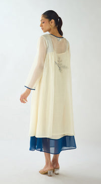 Ivory Echo Muslin Dress