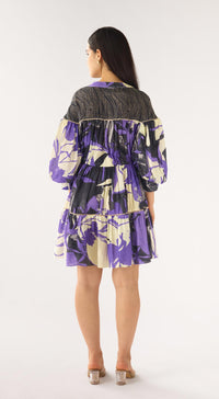 Purple Muslin Whimsy Dress