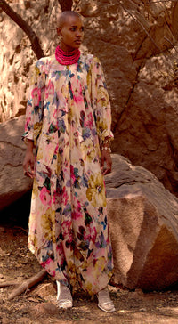 Savanna Bloom Cotton Jumpsuit