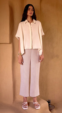 Ivory Sandstone Calm Cotton Co-ord Set