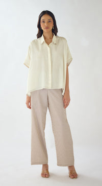 Ivory Sandstone Calm Cotton Co-ord Set