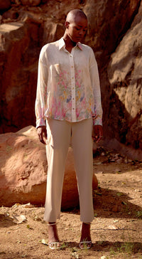 Rose Reed Summer Silk Shirt