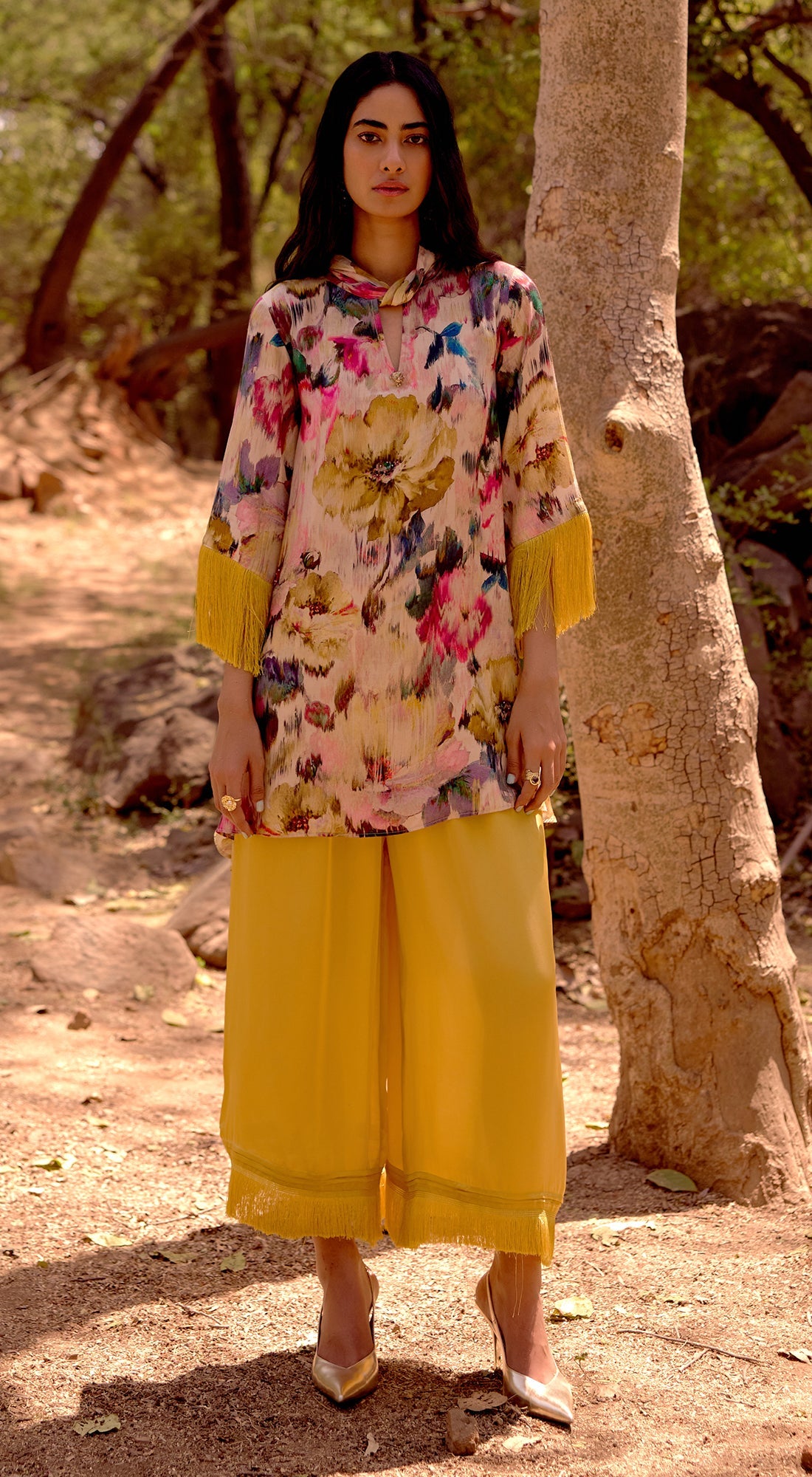 The Brushfire Bloom Cotton Co-ord Set