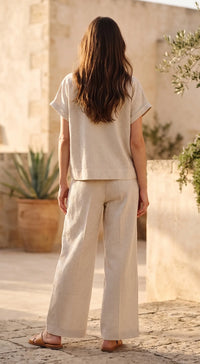 IVORY COTTON CO-ORD SET 3