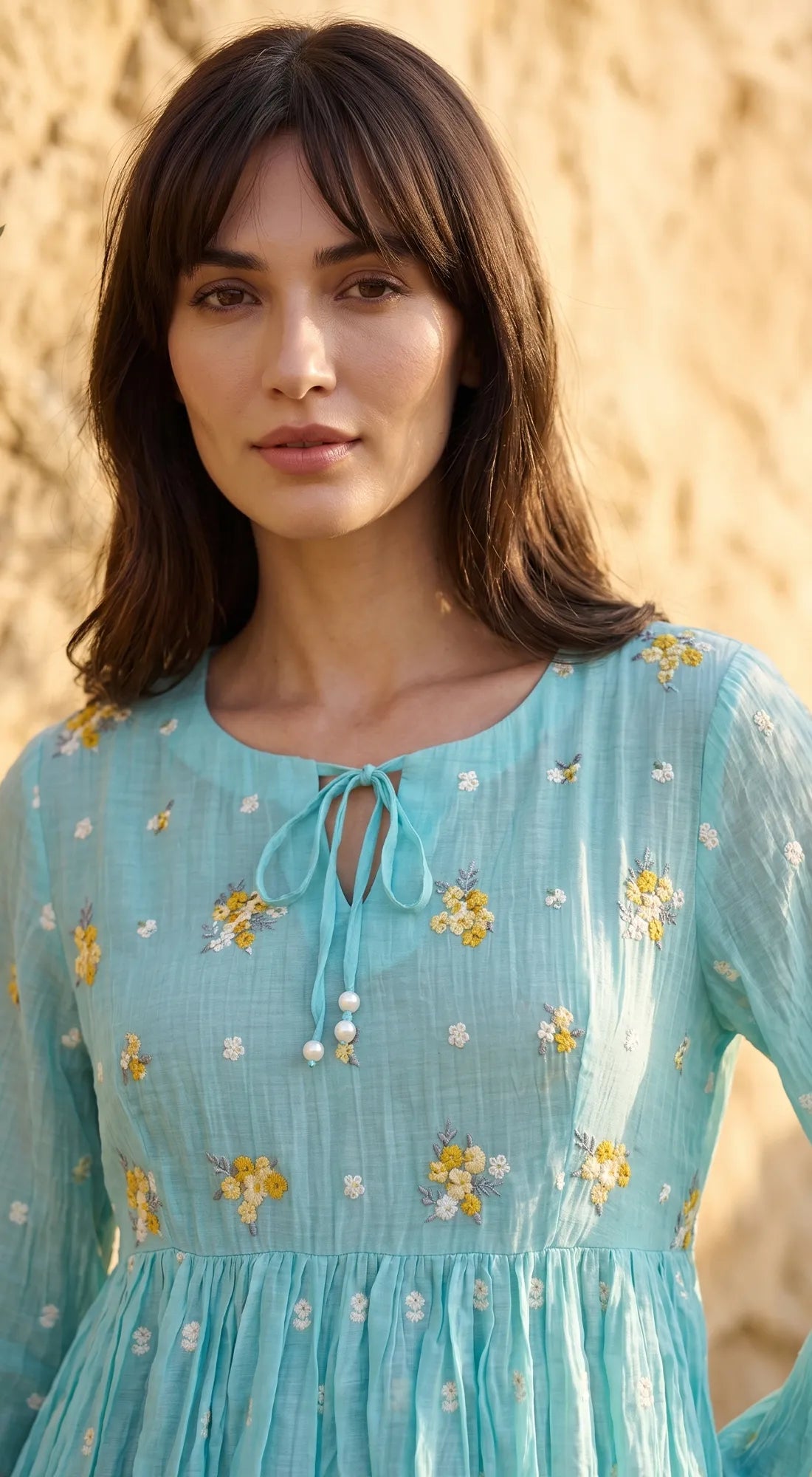 FIROZI COTTON DORIYA TUNIC 2