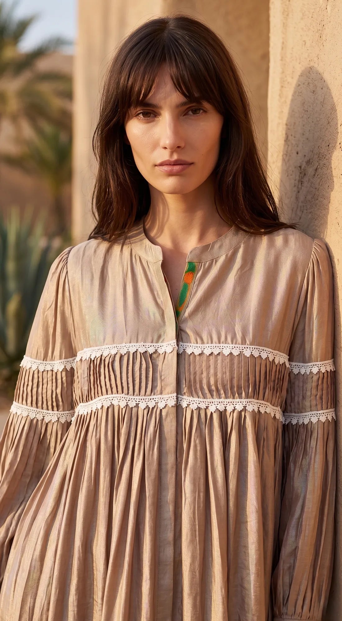 BEIGE MUSLIN SHIRT 2