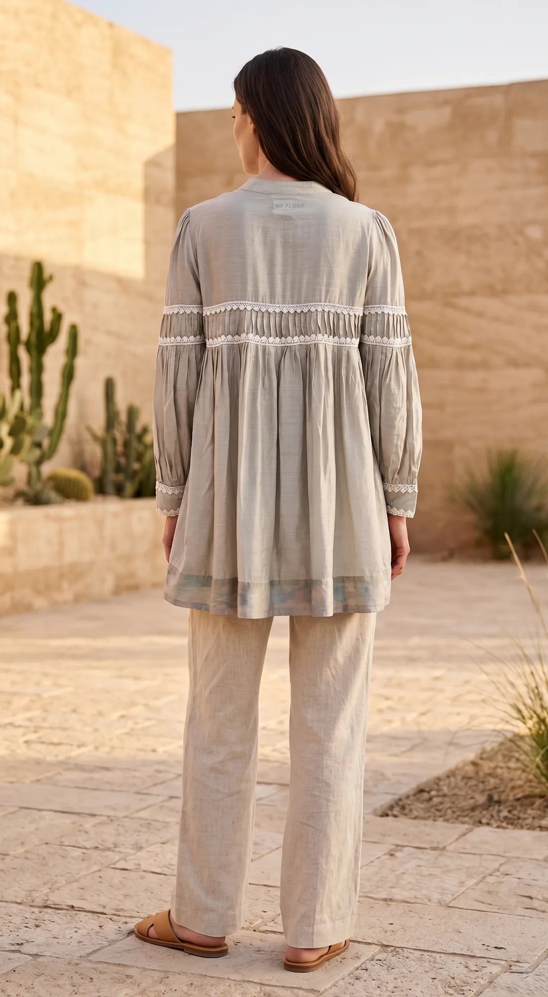 GREY MUSLIN SHIRT 3