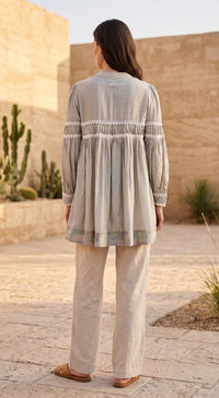 GREY MUSLIN SHIRT 3