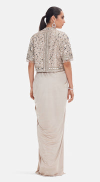 The Ethereal Waves Jacket Set