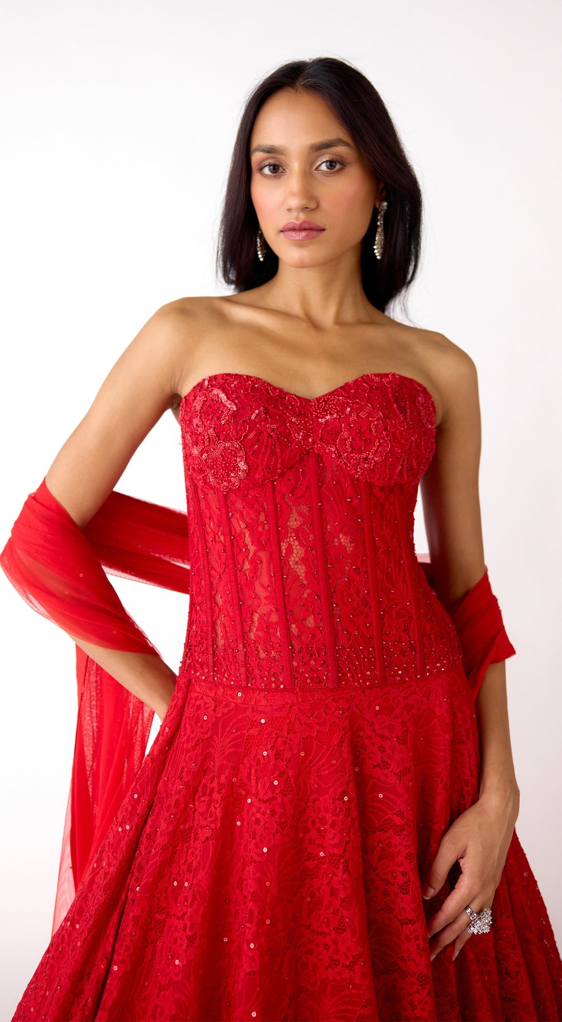 The Rose Allure Lehenga Set