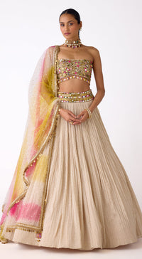 The Ethereal Ivory Lehenga Set