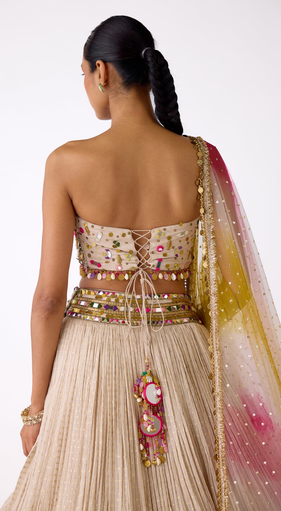 The Ethereal Ivory Lehenga Set